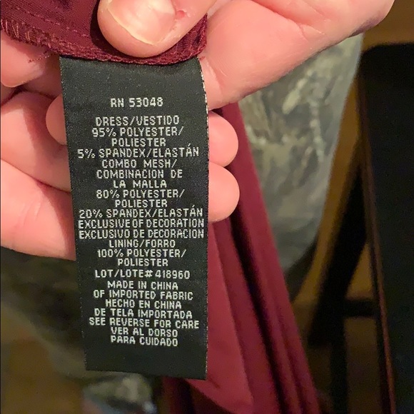 Maroon Prom Dress - Picture 7 of 7